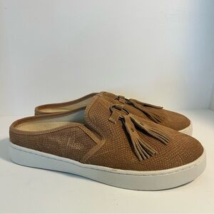 Spence Siesta Brown Tassel Slip-On Sneakers Size 8.5